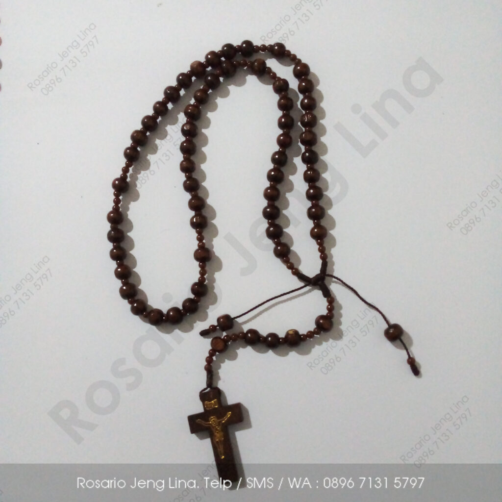 Jual Kalung Rosario Tarik Ulur Tali - Kayu Makram - Toko Online - Grosir Murah - Terdekat - Jeng Lina