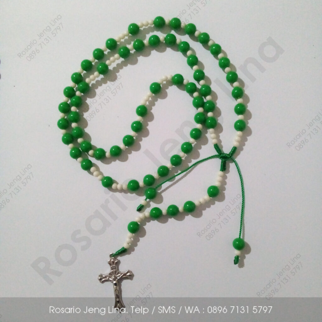 Jual Kalung Rosario Tarik Ulur Tali - Parel Kapur - Toko Online - Grosir Murah - Terdekat - Jeng Lina