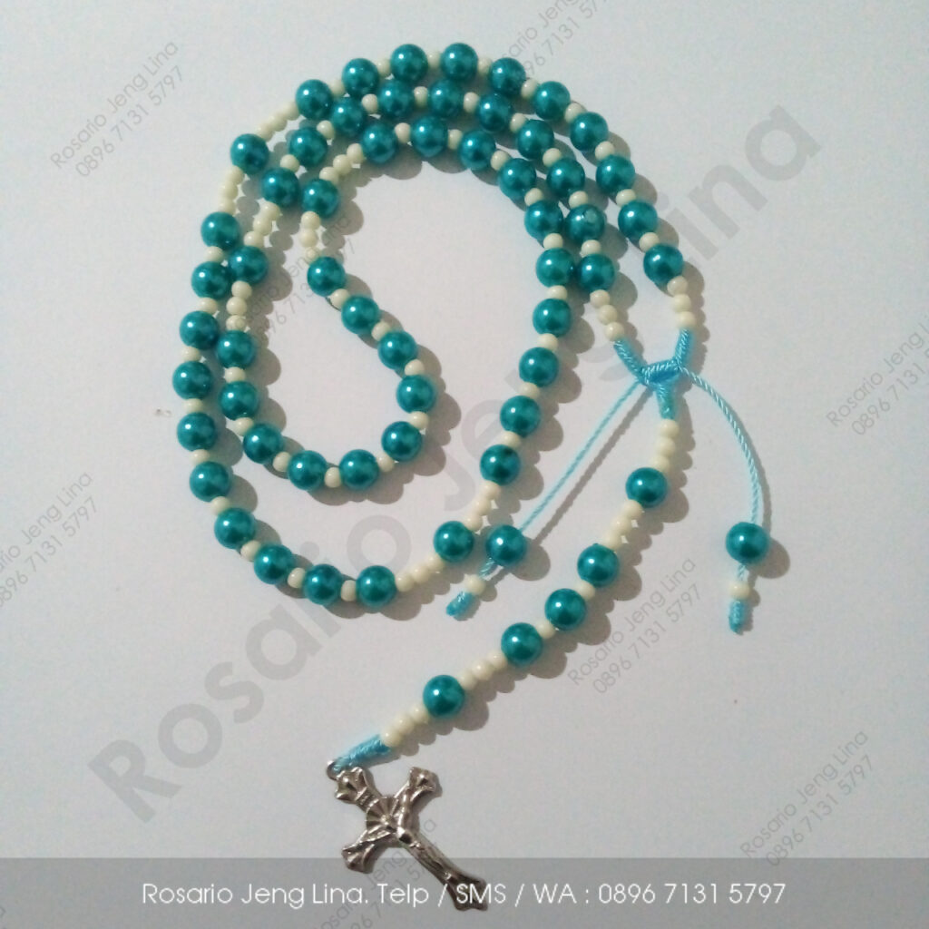 Jual Kalung Rosario Tarik Ulur Tali - Parel Warna - Toko Online - Grosir Murah - Terdekat - Jeng Lina