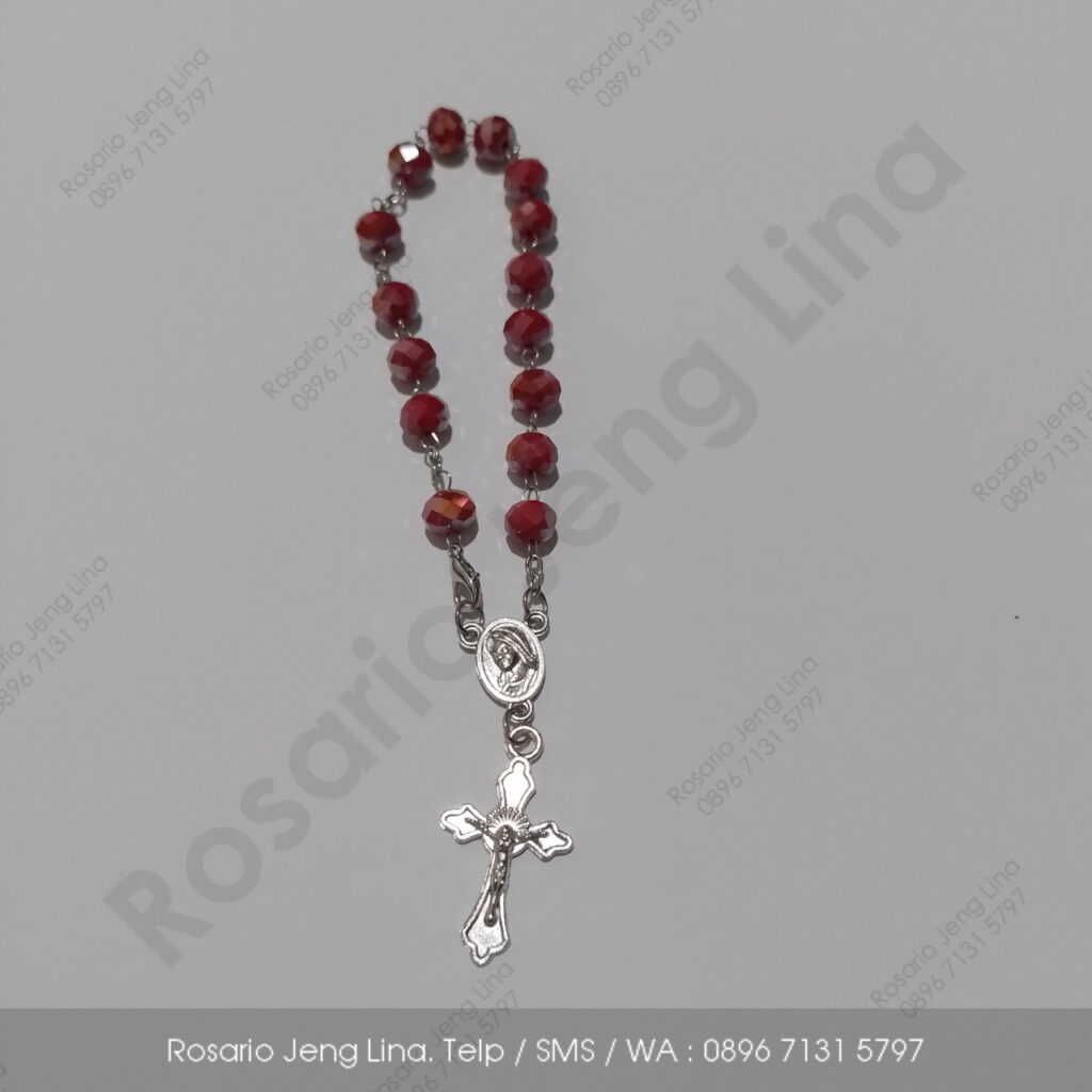 Jual Gelang Rosario Kawat - Kristal Labu - Toko Online - Grosir Murah - Terdekat - Jeng Lina