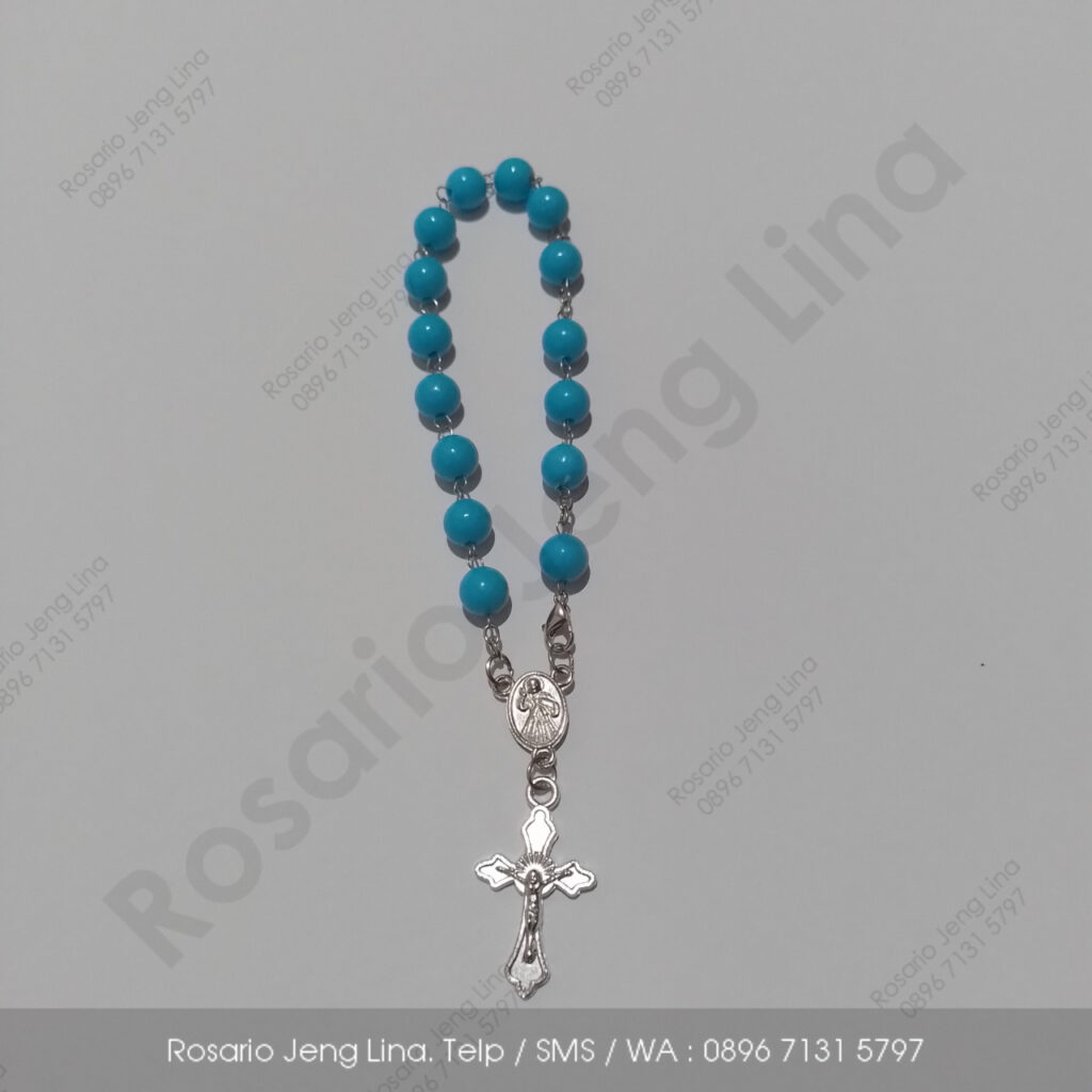 Jual Gelang Rosario Kawat - Parel Kapur - Toko Online - Grosir Murah - Terdekat - Jeng Lina